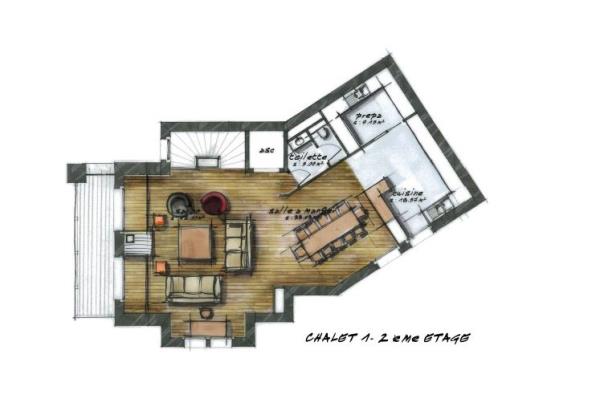 Chalet Ebene Level 2